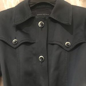 Black Banana Republic overcoat